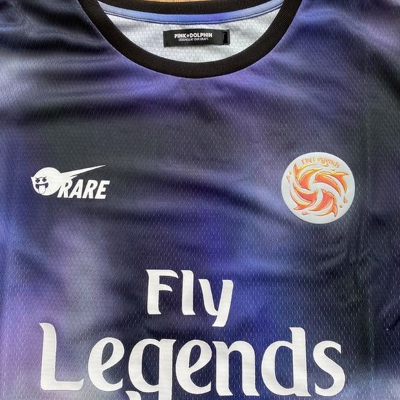 PINK DOLPHIN NORTHERN LIGHTS FLY LEGENDS L/S TEE - Picture 9 of 9